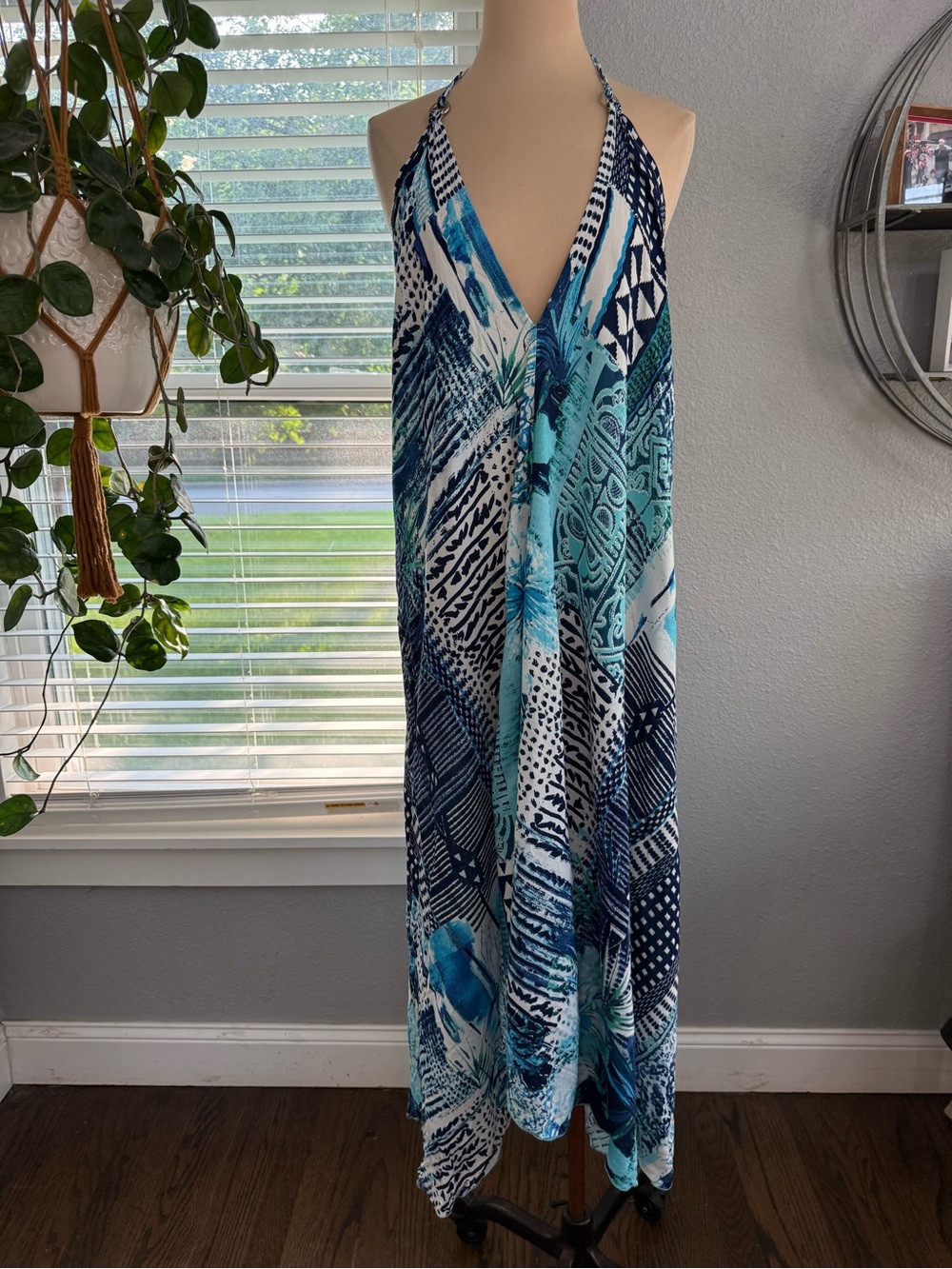 NWOT RR Hawaii Resort Convertible Aloha Scarf Dress One Size Fits Most